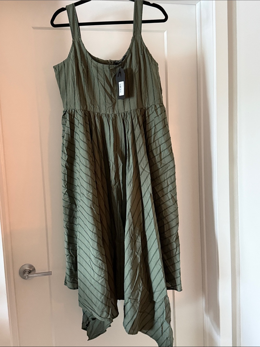 Disturbia Blythe Hankerchief Hem Midaxi Sz 10